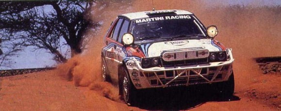 1992 Lancia Delta HF Integrale Martini n.003 Waldegård-Gallagher ab Safari Rally 1992 a